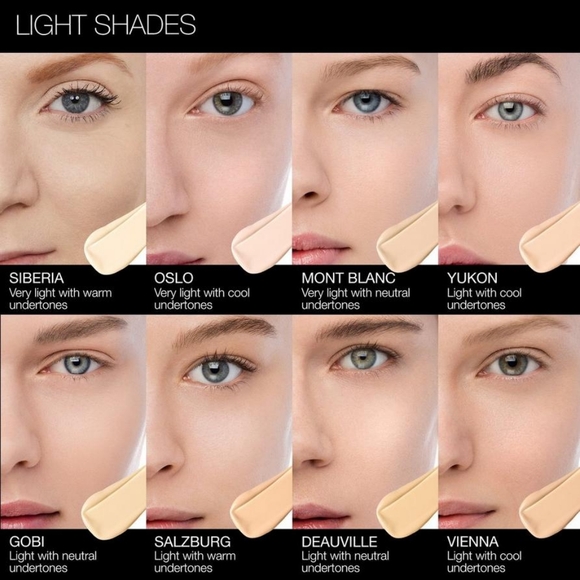 NARS- Natural Radiant Longwear Foundation- OsloL1 - Very light with cool - Picture 2 of 4